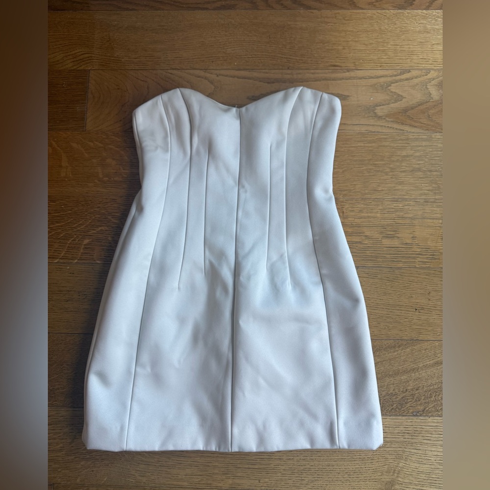 H&M Edition White Strapples Dress NWT SZ SMALL